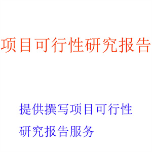 提供撰写项目可行性研究咨询服务，出具项目可行性研究报告