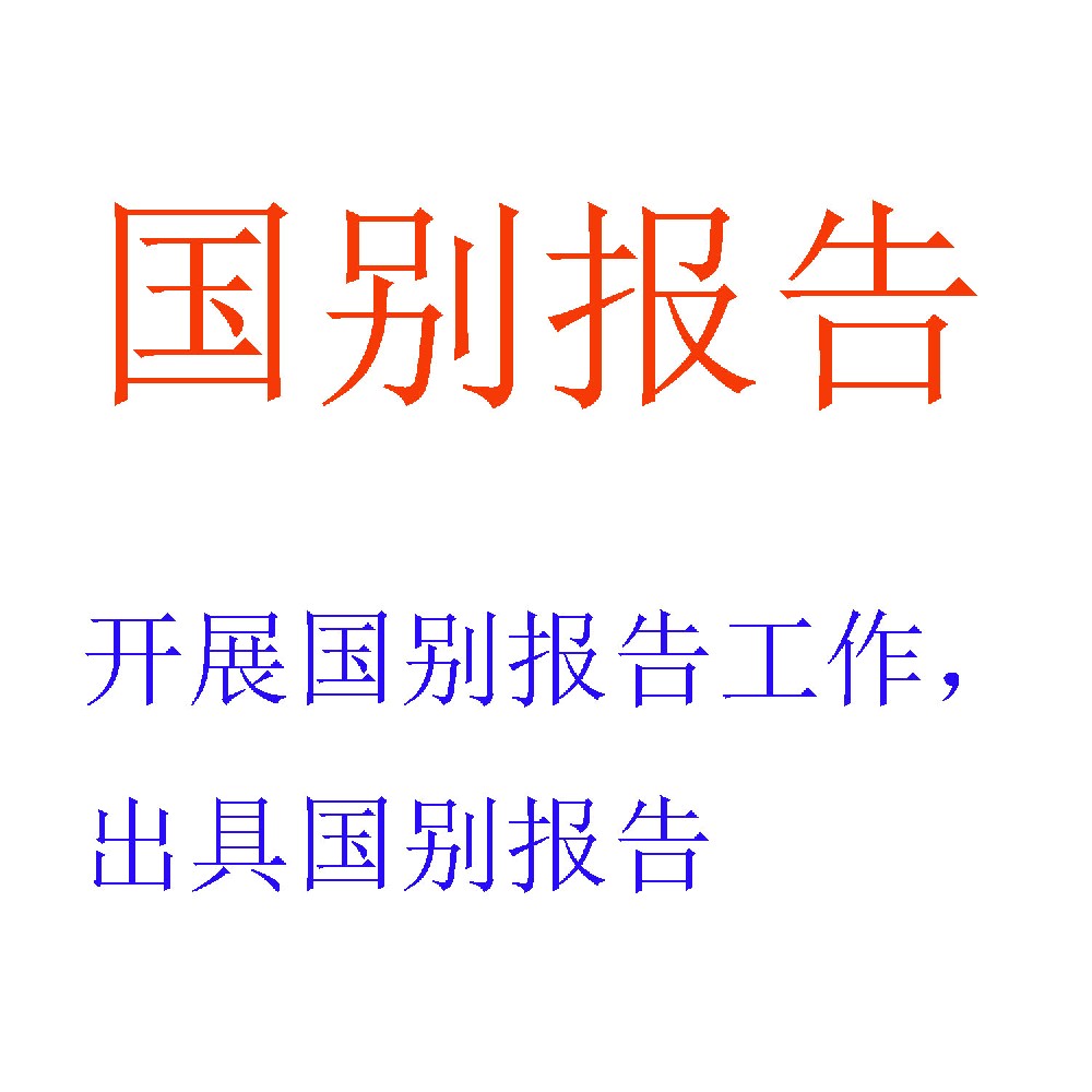 编制国国别报告，出具国别报告
