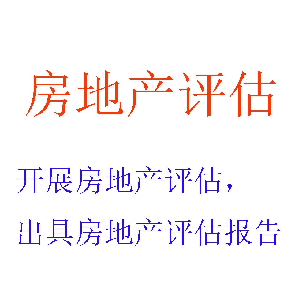 房地产评估服务