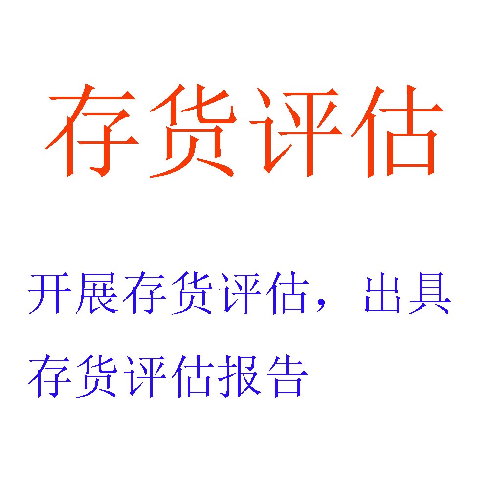 存货评估服务