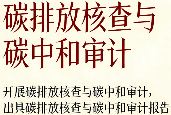 碳排放核查与碳中和审计 | 应对双碳战略，满足监管披露，提升绿色竞争力
