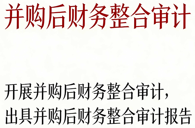 并购后财务整合审计 | 验证协同价值，规范并表，保障并购成功落地