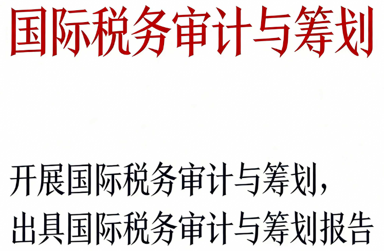 国际税务审计与筹划 | 管控全球税务风险，优化跨境投资架构